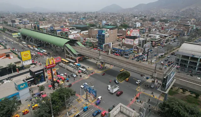  San Juan de Lurigancho es el distrito con mayor densidad poblacional en Lima. Foto: Andina.   