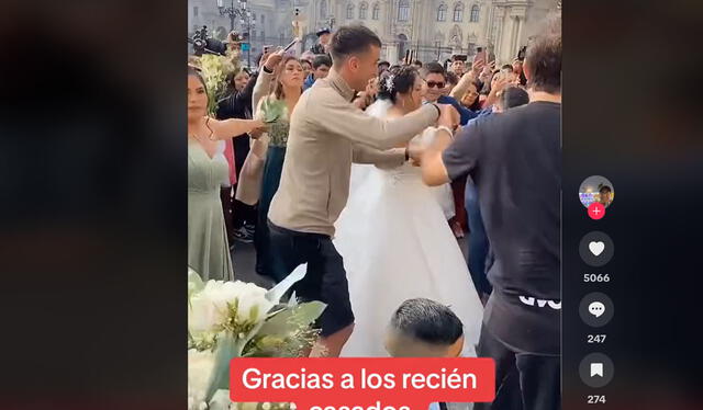 Clip generó varias reacciones. Foto: TikTok    