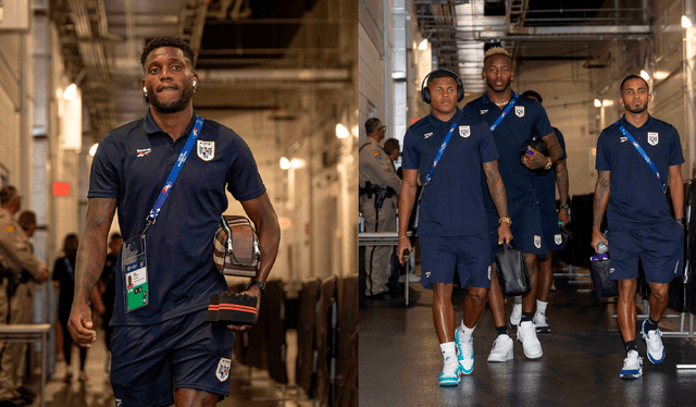 Los jugadores de Panamá dicen presente en el State Farm Stadium. Fotos: FEPAFUT   