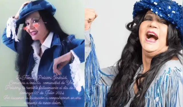 Comunicado de la familia de Yola Polastri. Foto: Instagram/Yola Polastry    