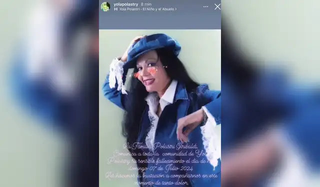 Yola Polastri falleció y dejó un gran legado en la TV peruana. Foto: Instagram   