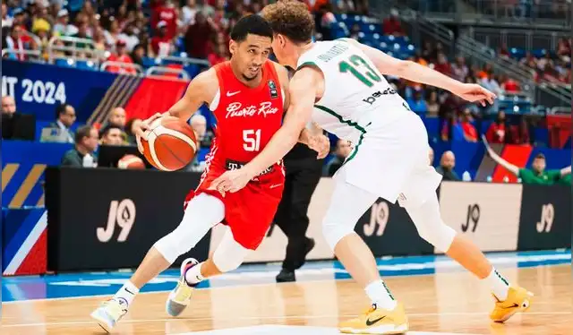Puerto Rico dejó en el camino a una potencia como Lituania para clasificar a París 2024. Foto: FIBA   