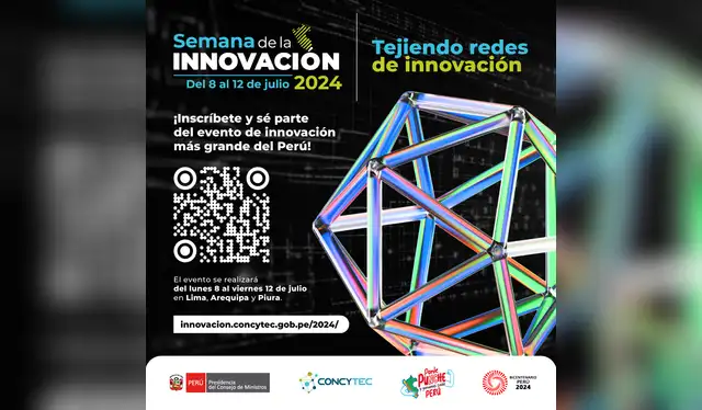 Para asistir a las actividades y talleres, es necesario inscribirse previamente mediante un formulario. Foto: Concytec   