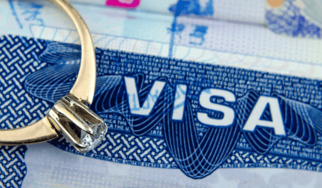  La visa de prometido es un paso importante en el proceso para obtener la Green Card si te casas con un ciudadano estadounidense. Foto: Telemundo   