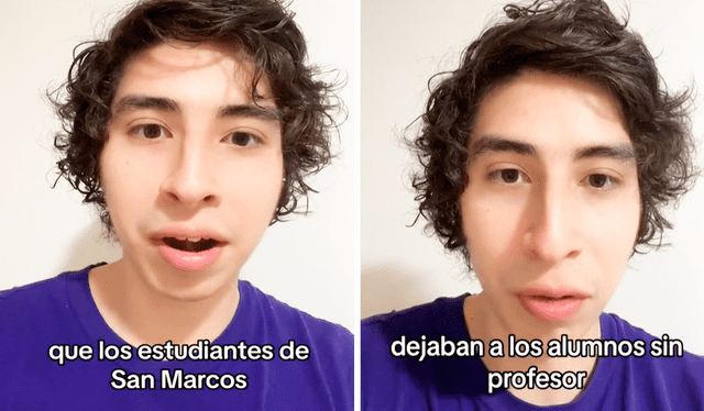 Las declaraciones del joven generaron una ola de comentarios en las redes sociales. Foto: composición LR/TikTok   