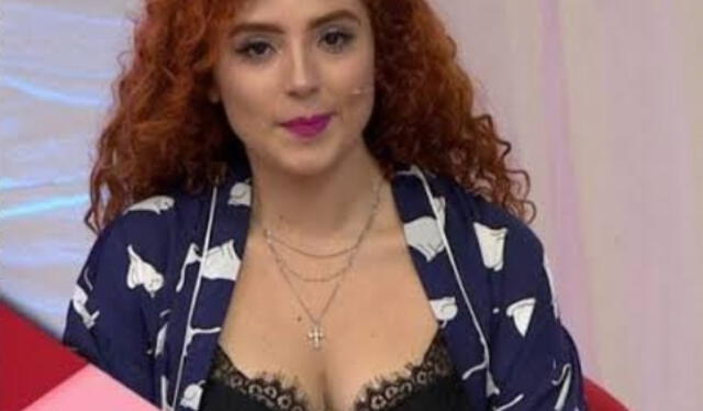  Bellakath en sus inicios como participante en el programa 'enamorándonos'. Foto: X enamorandonos    