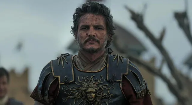 Pedro Pascal en 'Gladiador 2'. Foto: Vanity Fair   