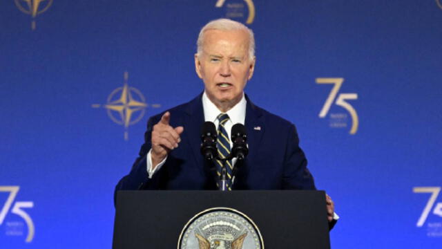 Joe Biden, presidente de Estados Unidos. Foto: Afp   