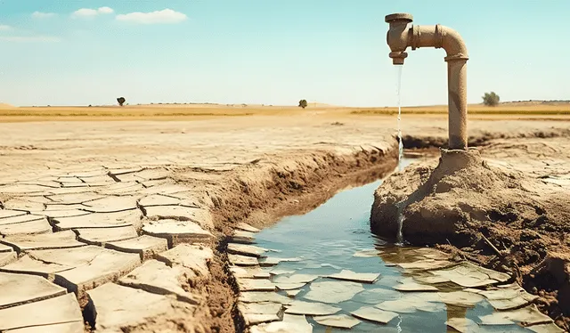  Los embalses de agua en Chile y en algunas ciudades, como Bogotá y Ciudad de México, están peligrosamente cerca de quedarse sin agua. Foto: Freepik   