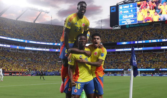  Colombia dejó afuera a Uruguay y avanzó a la final de la Copa América tras el tanto de Jefferson Lerma. Foto: AFP    