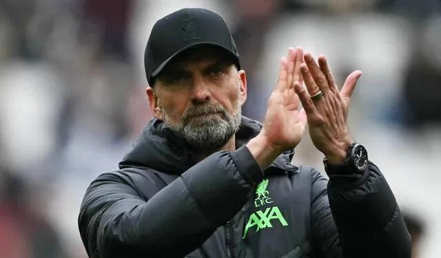  Jürgen Klopp dejó de ser entrenador del Liverpool en la última temporada. Foto: AFP    