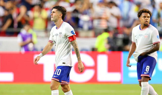  Estados Unidos quedó eliminado de la Copa América tras quedar en el tercer puesto del Grupo C. Foto: AFP    