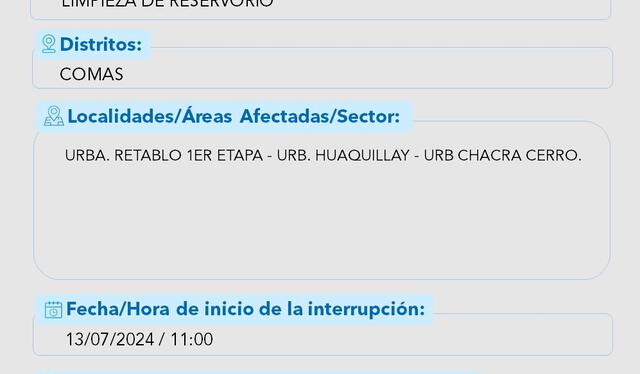 Sedapal anuncia cortes de agua en 7 distritos de Lima entre el 10 y 13 de julio: conoce si tu vivienda se verá afectada