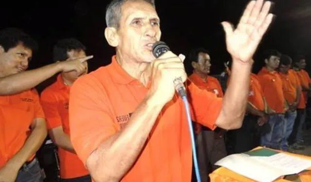 Nolberto Rimarachín, ex alcalde de Nueva Cajamarca, región San Martín   