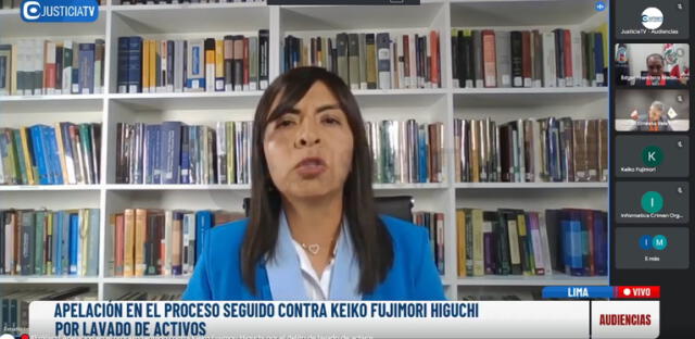 Giulliana Loza, abogada de Keiko Fujimori   