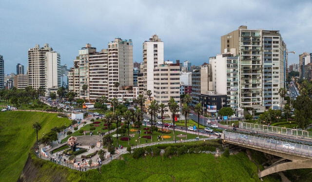  Miraflores es considerado un distrito turístico en Lima Metropolitana. Foto: Andina. 