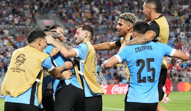  Uruguay quedó tercero en la Copa América 2024 tras vencer a Canadá en los penales. Foto: AFP    