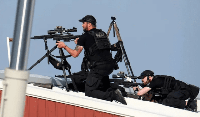  Los agentes de inteligencia nacional acabaron con la vida de Crook, quien usó un rifle AR-15. Foto: Military Review   