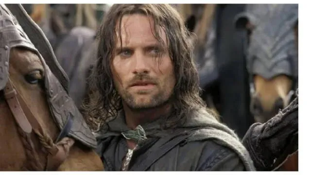  Aragorn, personaje interpretado por Mortensen en 'El Señor de los Anillos'. Foto: Internet   