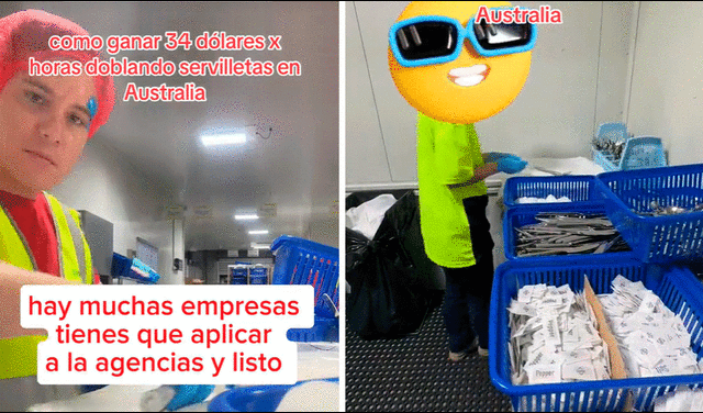  Usuarios en redes sociales se mostraron interesados en el trabajo. Foto: composición LR/TikTok<br><br>    