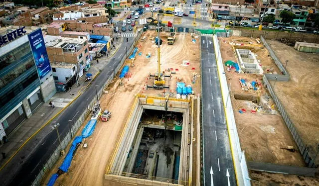 Rutas habían sido bloqueadas por trabajos de la Línea 2. Foto: ATU   