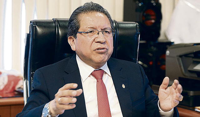 Pablo Sánchez Velarde, titular supreme prosecutor   