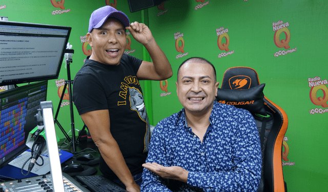 Edwin Sierra lleva más de 14 años haciendo radio. Foto: Pilar López/La República   