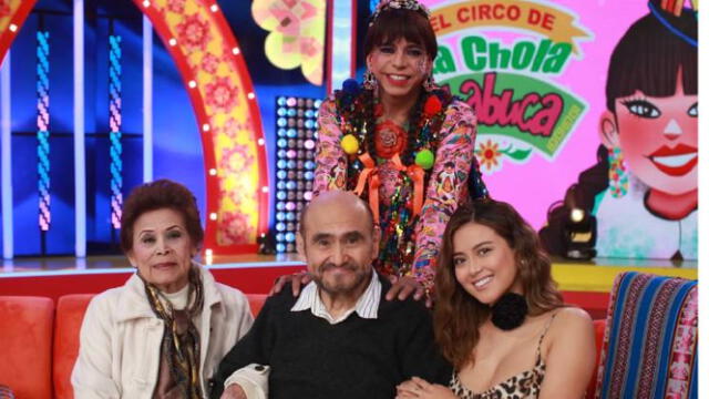 Irma Maury, Edgar Vivar, Amy Gutiérrez y la 'Chola Chabuca. Foto: difusión   