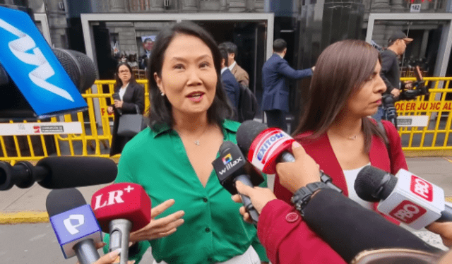 Keiko Fujimori denies the accusation of prosecutor José Domingo Pérez   