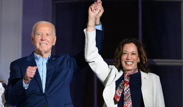 El presidente de Estados Unidos, Joe Biden, anunció el 21 de julio de 2024 que abandona su batalla por la reelección con Donald Trump, en un movimiento histórico. Foto: AFP   