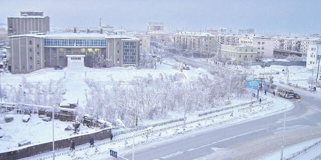  Yakutsk, capital de la República de Sajá, al oriente de Rusia, es una de las ciudades más pobladas de la zona. Foto: Cambio16   