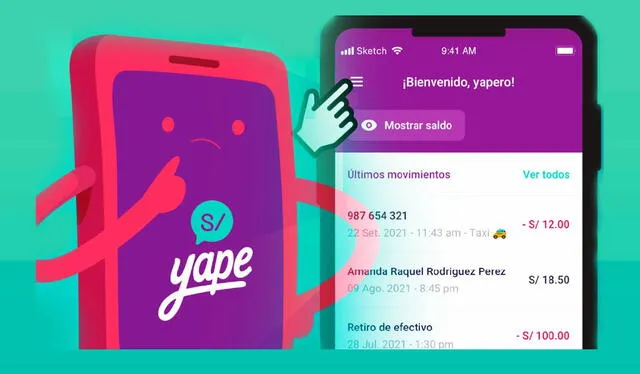 Recuerda que si los menores de edad usarán Yape, deben estar constantemente vigilados por un adulto. Foto: Composición LR/Andina.    