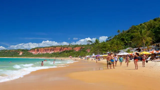 Además de sus playas, Arraial d'Ajuda está rodeada de una rica biodiversidad que se puede explorar en el Eco Parque y otros entornos naturales. Foto: Expedia   