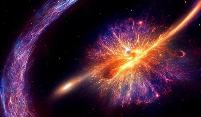 El Big Bang es la teoría de la creación del universo más aceptada. Foto: Freepik   