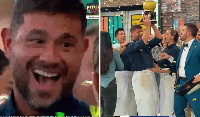 Yaco Eskenazi es el ganador de la octava temporada de ‘El gran chef: famosos 8’. Foto: captura Latina Televisión   