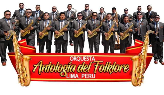 Miembros de la Orquesta Antología del Folklore. Foto: Facebook 