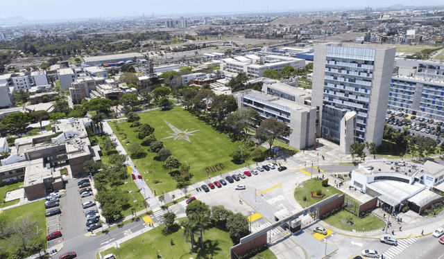  Campus de la Pontifice Universidad Católica del Perú. Foto: PUCP    