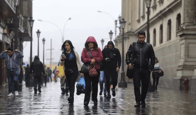  Las temperaturas bajarán en Lima. Foto: Andina    