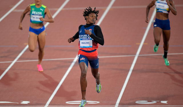 Marileidy Paulino es una de las grandes esperanzas de medalla de República Dominicana. Foto: AFP   