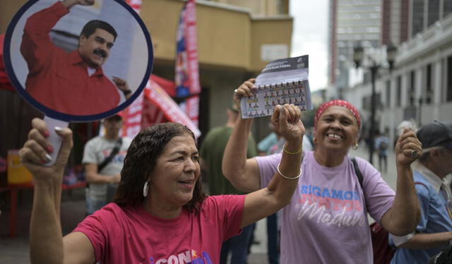  Ciudadanos venezolanos tienen la oportunidad de cambiar de mandatario. Foto: AFP   