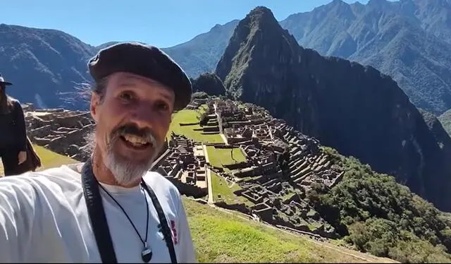 Extranjero tuvo una estadía de 6 meses en Cusco y pudo conocer Machu Picchu. Foto: Lalo Michel/ Facebook    