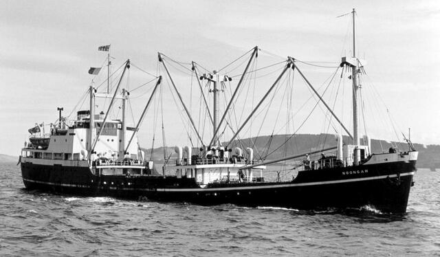 El barco transportaba acero. Foto: CBS   