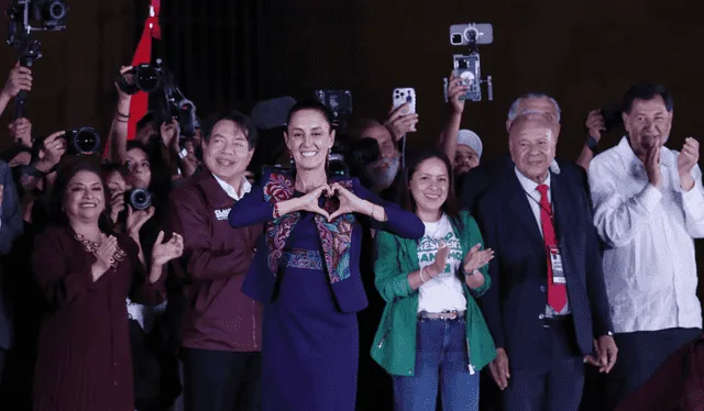  Claudia Sheinbaum hizo historia al convertirse en la primera presidenta de la historia de México. Foto: El Independiente   