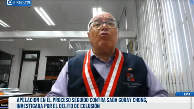 César San Martín, presidente de la Sala Penal de la Corte Suprema   