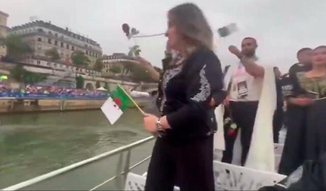 El video con el gesto generó gran impacto en las redes sociales. Foto: captura. El video con el gesto generó gran impacto en las redes sociales. Foto: captura.