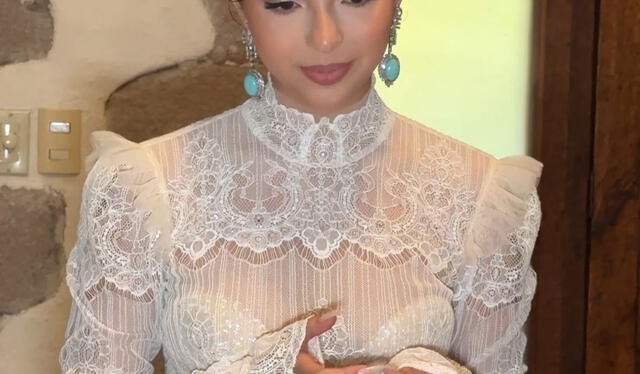 Controversia por el maquillaje de Ángela Aguilar en su boda críticas a Ferggie Coll en redes sociales. Foto: Instagram ferggiecoll   