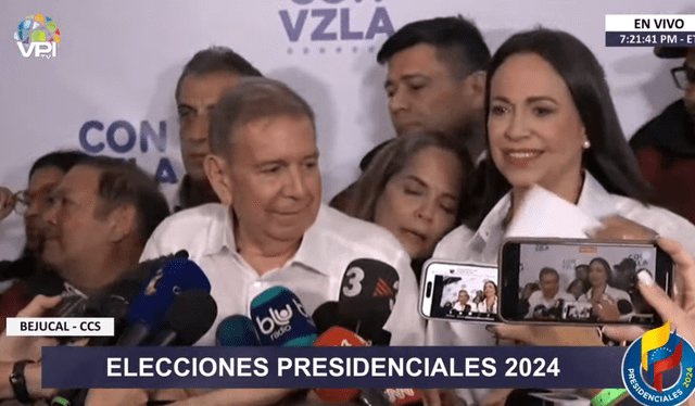 edmundo gonzales y maria corina machado | elecciones 2024