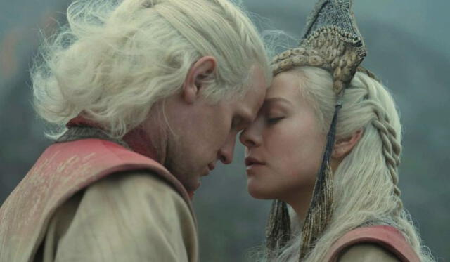 'House of The Dragon': Prince Daemon Targaryen y Princess Rhaenyra Targaryen. Foto: MAX   