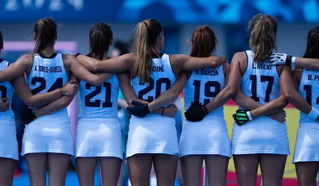 España acumula un triunfo y una derrota en París 2024. Foto. RFEH Hockey 