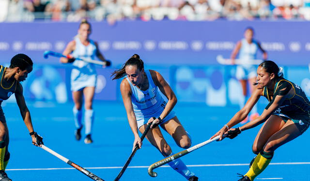 Las Leonas acarician la clasificación. Foto: Argentina Hockey   